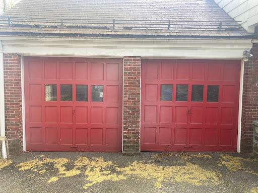 Garage Door Installation Hopedale, MA! 9’0″ x 7’0″ Haas Model 680 Garage Doors & Synergy 370 3/4 HP Belt Drive Openers.