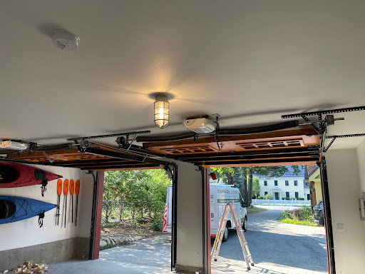 New Garage Door Installation in Plainville, MA! 14’0″ x 7’0” 2070 Series Steel Insulated Garage Door.